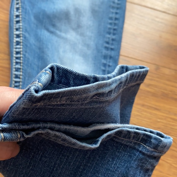 Silver jeans size 29 w 33 length low rise Tuesday baby boot - Picture 2 of 14